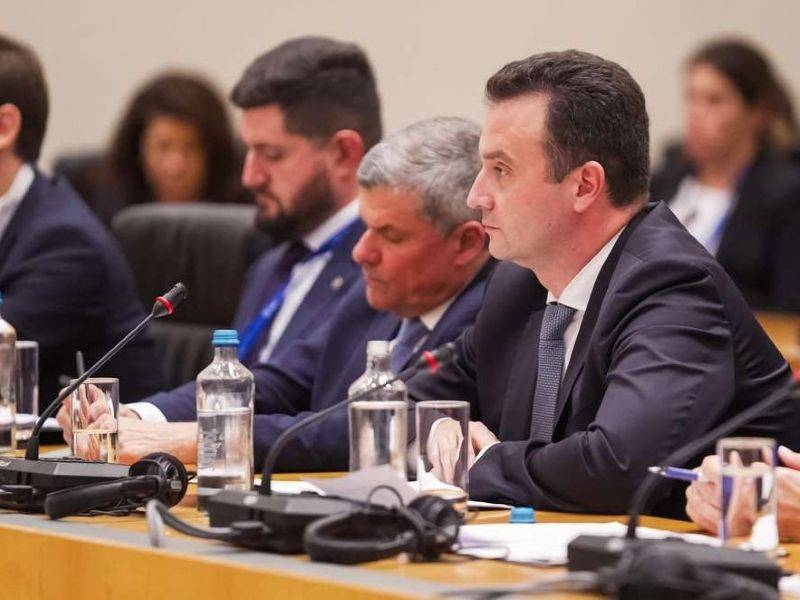  Министърът на енергетиката Жечо Станков в Атина по време на Шестата среща на Партньорството за трансатлантическо енергийно съдействие (P-TEC) 